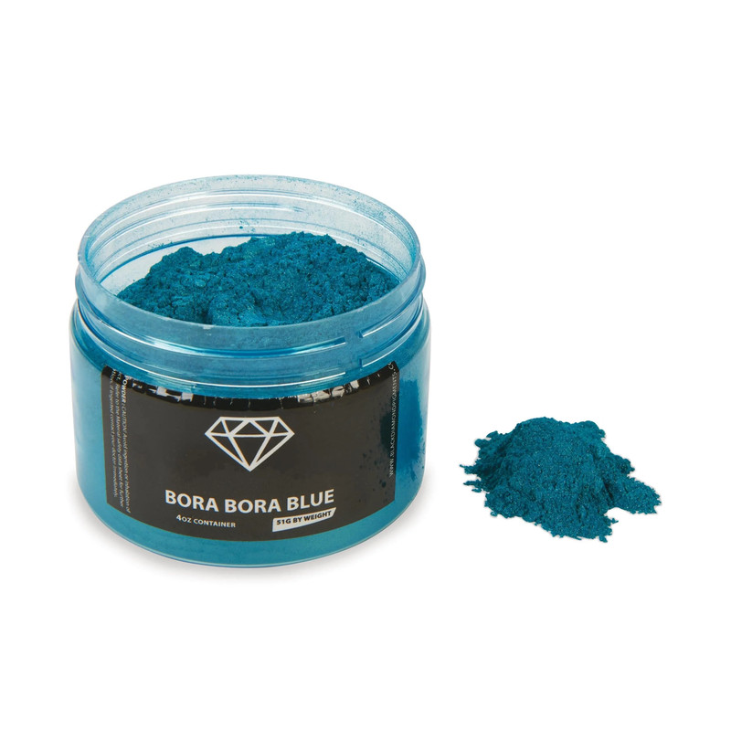 Mica Powder - 51 Grams - Color:Bora Bora Blue